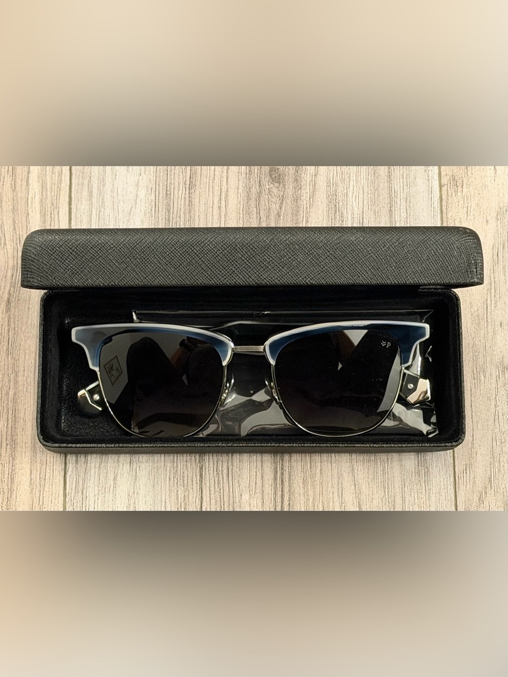 ($860) NWOT John Varvatos Limited Edition 96/150 Artisan Sunglasses (Blue Horn)